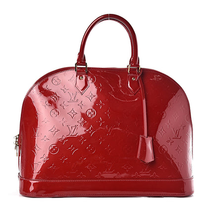 Louis Vuitton Vernis Alma MM Pomme D'Amour 1 of 14