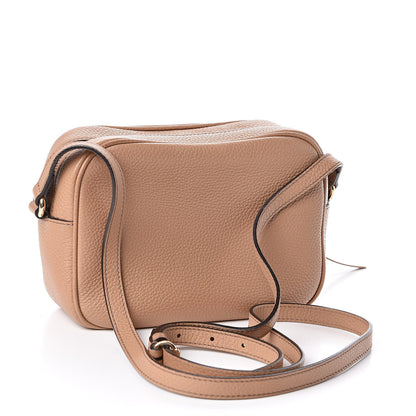 Gucci Pebbled Calfskin Small Soho Disco Bag Rose Beige 3 of 11