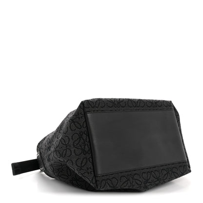 Loewe Jacquard Anagram Calfskin Medium Cubi Bag Anthracite Black 4 of 12