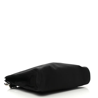 Prada Tessuto Nylon Saffiano Wristlet Black 5 of 8