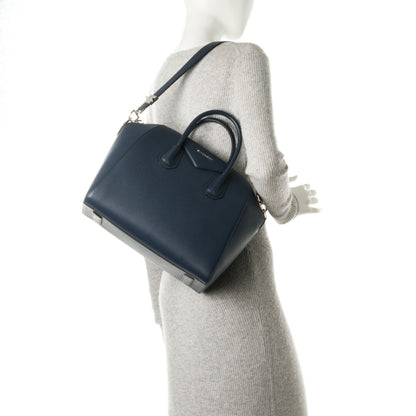 Givenchy Sugar Goatskin Medium Antigona Night Blue 3 of 9