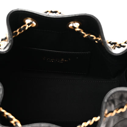 Chanel Caviar Quilted Mini Chanel 25 Handbag Black 5 of 10