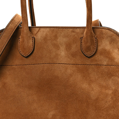 The Row Suede Soft Margaux 10 Bag Cider Ang 7 of 9