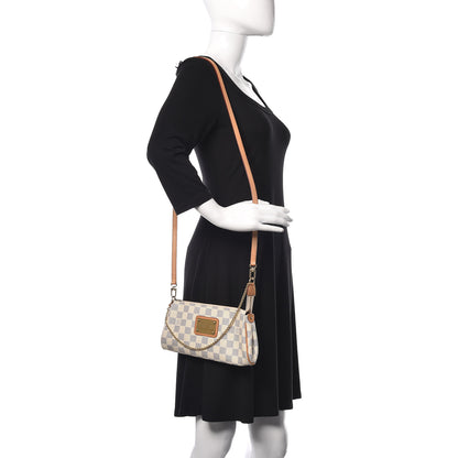 Louis Vuitton Damier Azur Eva Clutch 2 of 11