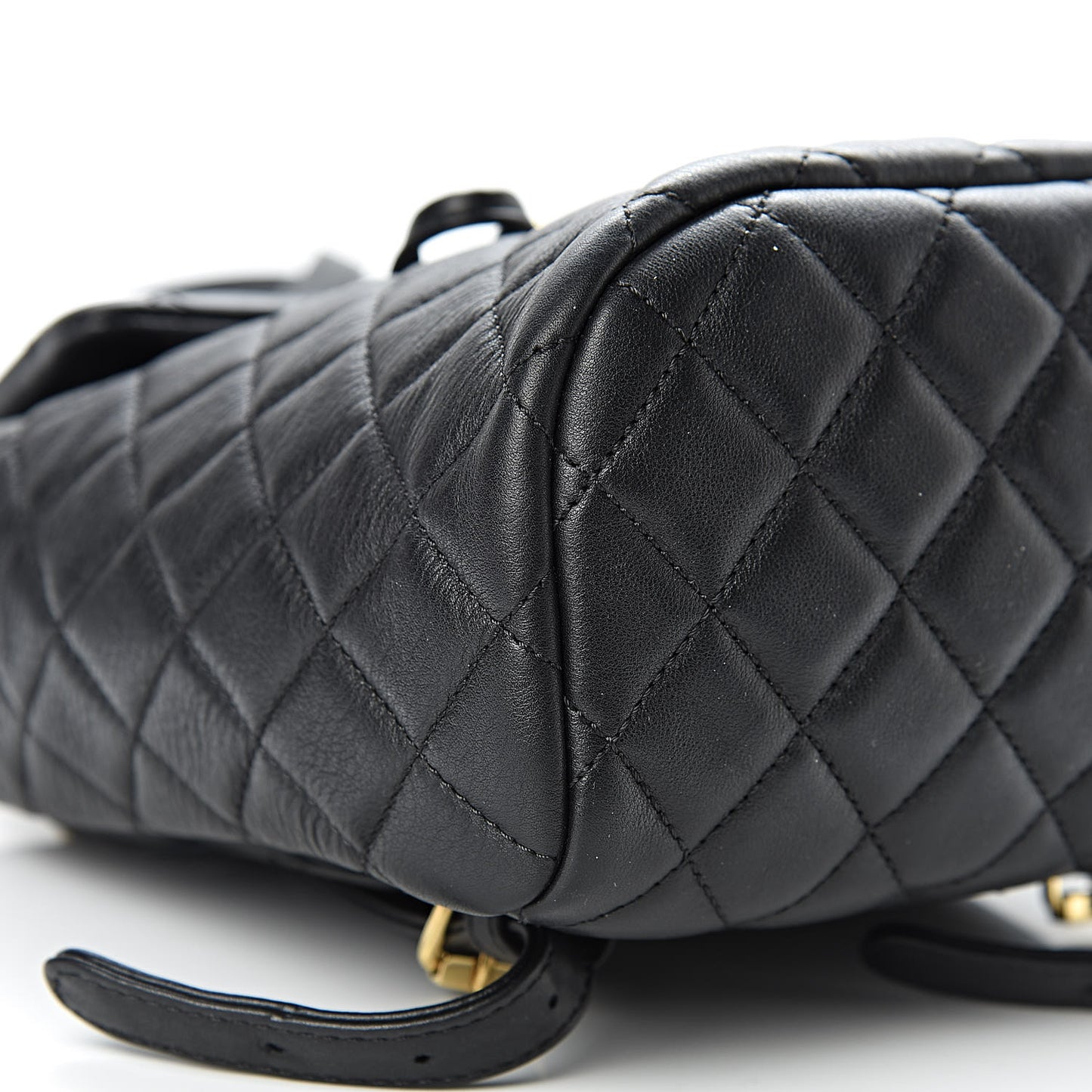 Calfskin Quilted Mini Urban Spirit Backpack Black
