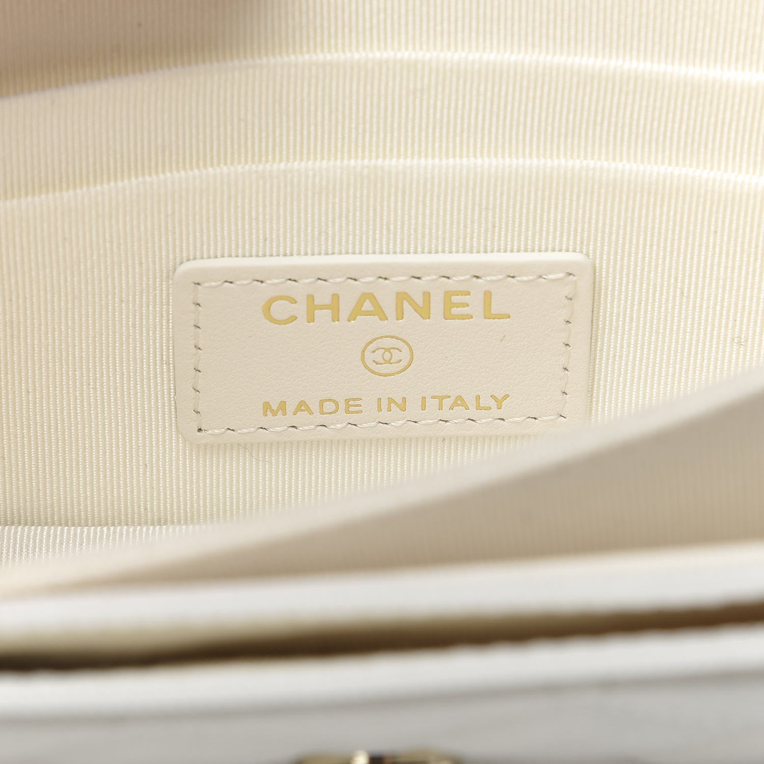 Chanel Caviar Quilted Mini Wallet On Chain WOC White 7 of 9