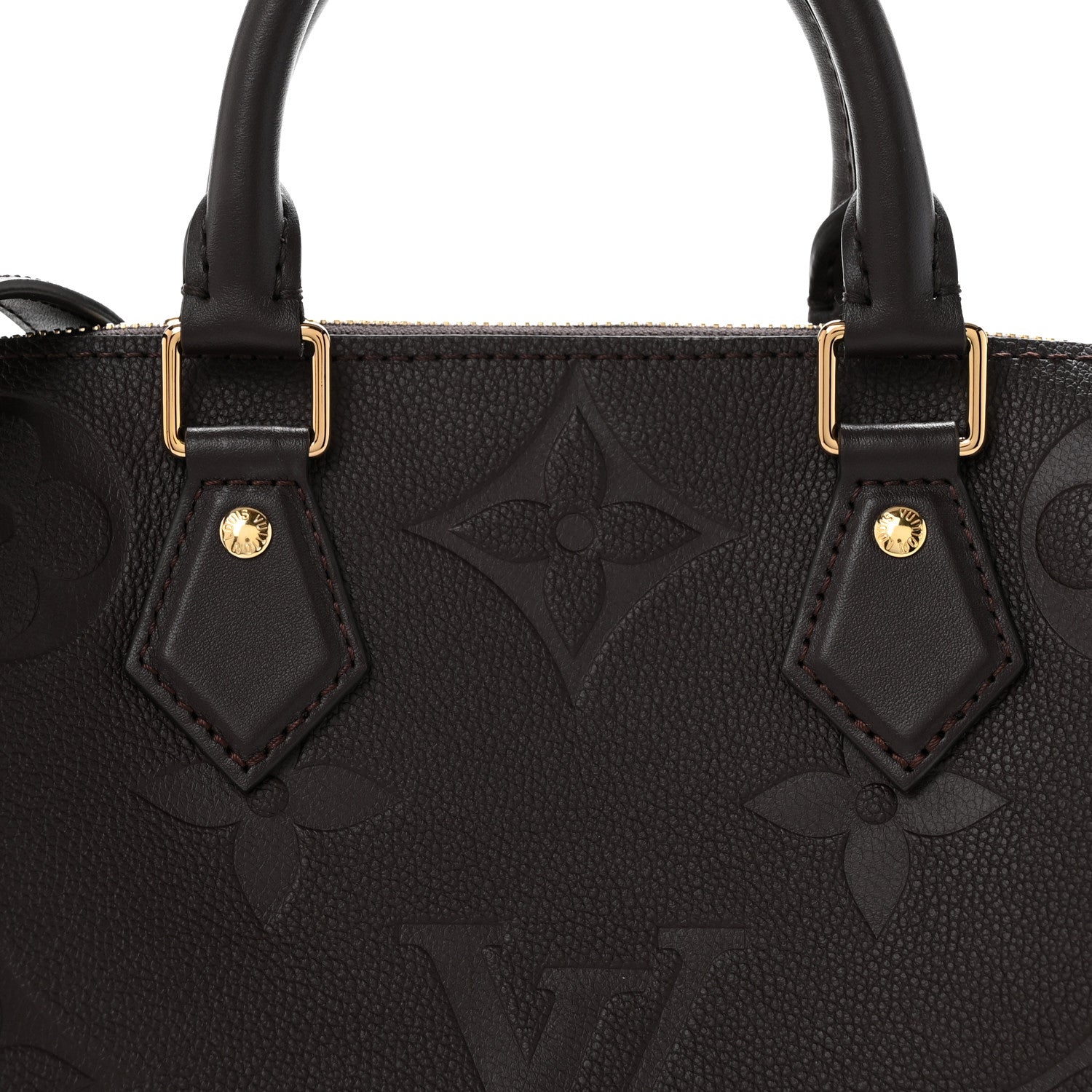 Louis Vuitton Empreinte Monogram Giant Speedy Bandouliere 25 Wine 7 of 10