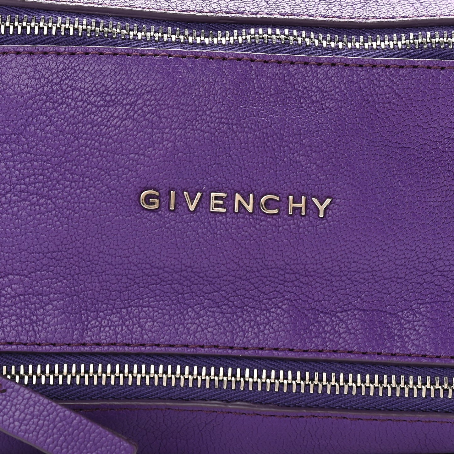 Sugar Goatskin Pandora Wristlet Purple