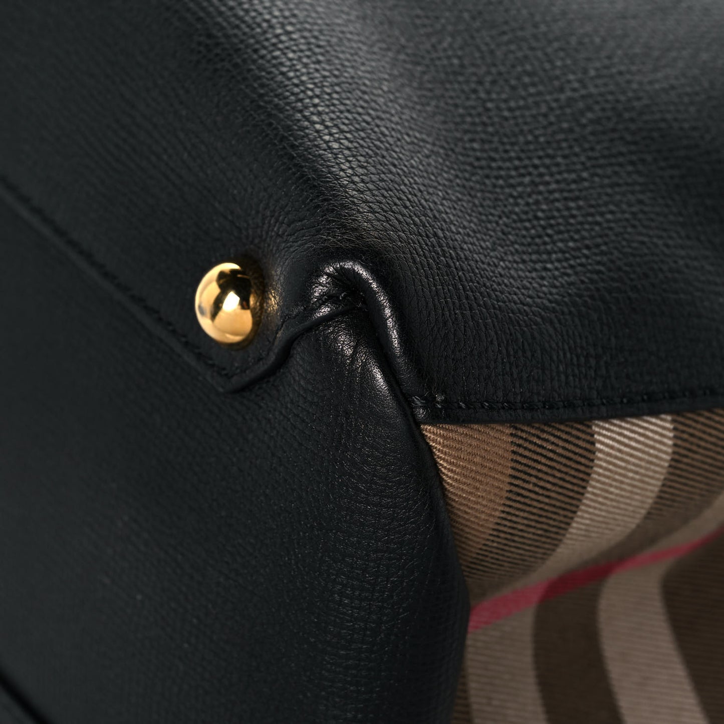 Derby Calfskin House Check Medium Camberley Black