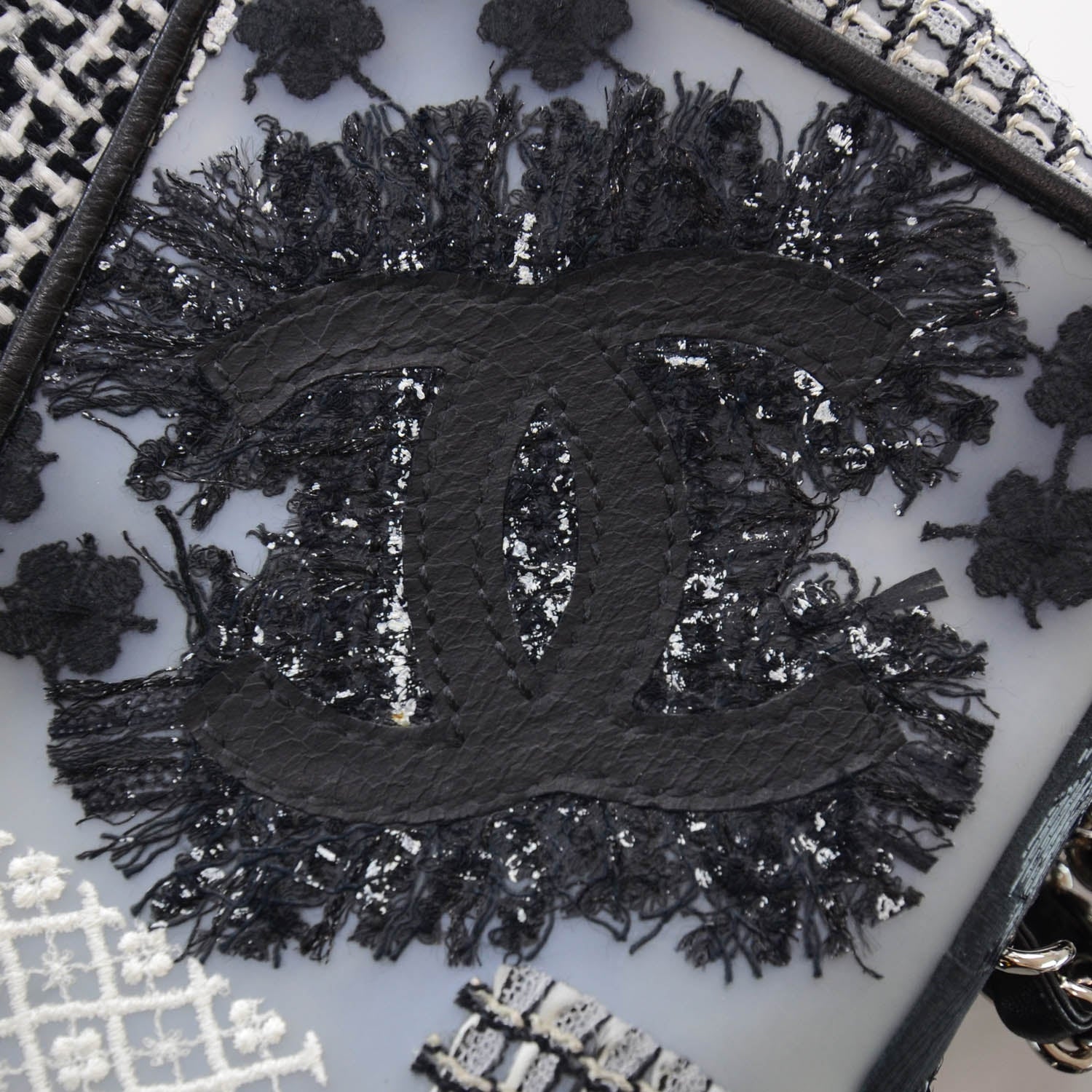 Chanel Patchwork Tweed Jumbo Flap 12 of 12