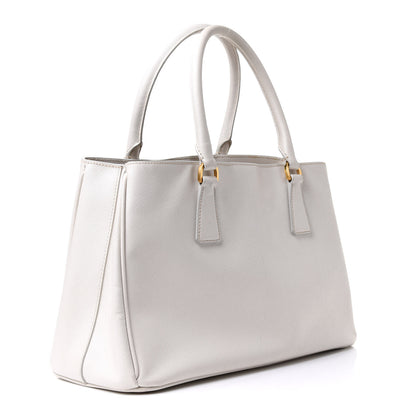Prada Saffiano Lux Medium Tote Talco 4 of 19