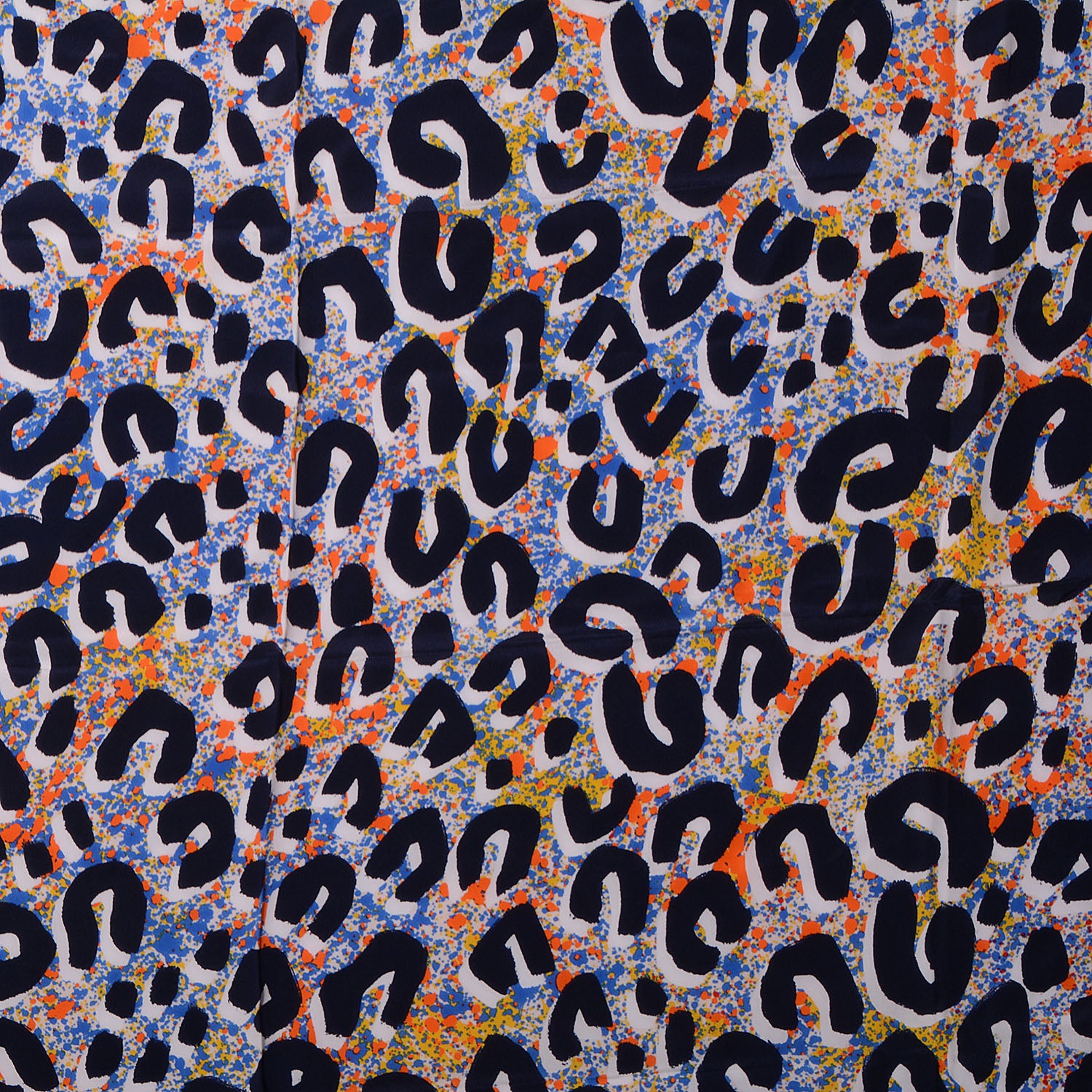 Louis Vuitton Silk Leo Spray Giant Square Piment 3 of 5