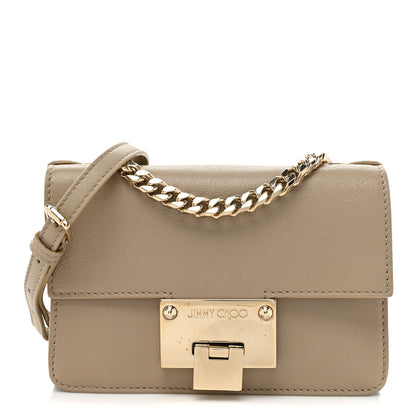 Jimmy Choo Soft Grainy Goatskin Mini Rebel Crossbody Chai 1 of 14