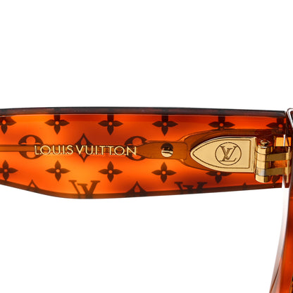 Louis Vuitton Acetate Blade Sunglasses Z1483W Tortoise 5 of 7