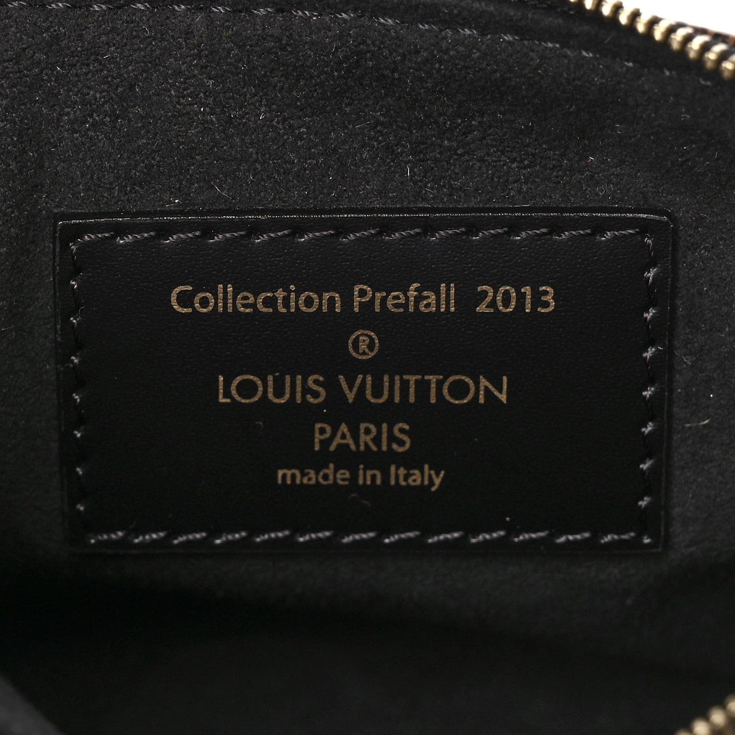 Louis Vuitton Damier Paillettes Mini Pochette Accessories Black 6 of 11