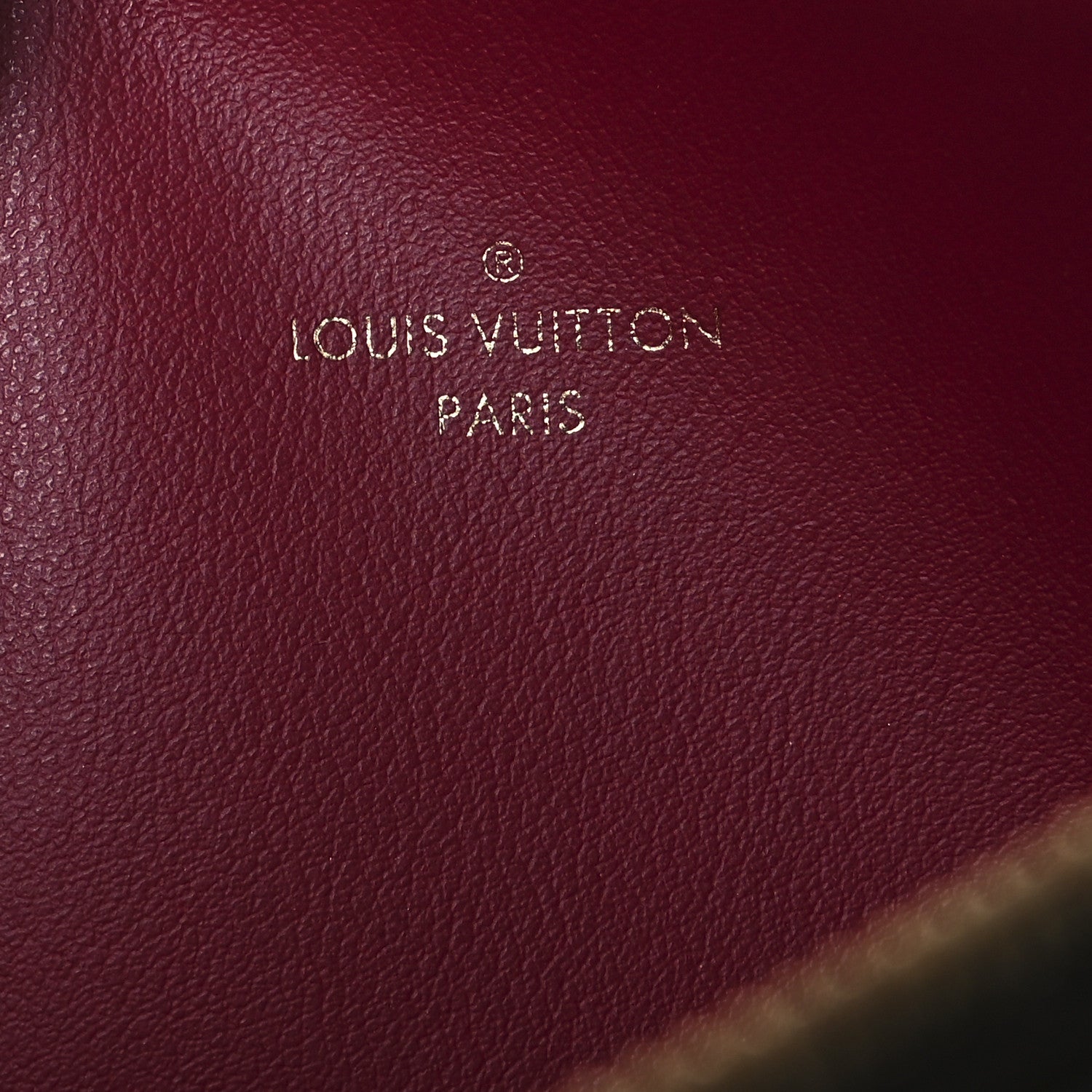 Louis Vuitton Monogram Felicie Chain Wallet Zippered Insert Fuchsia 6 of 6