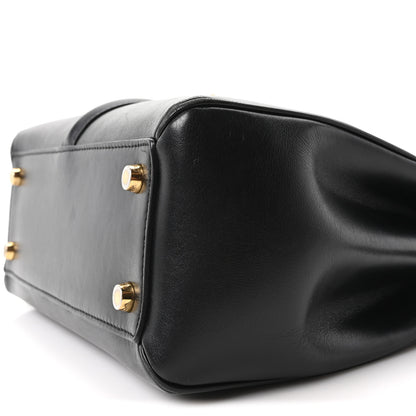 Celine Satinated Calfskin Small 16 Top Handle Bag Black 11 of 11