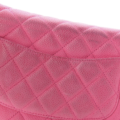 Chanel Iridescent Caviar Quilted Wallet On Chain WOC Pink 10 of 14