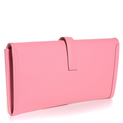 Hermes Epsom Jige Elan 29 Clutch Rose Confetti 3 of 10