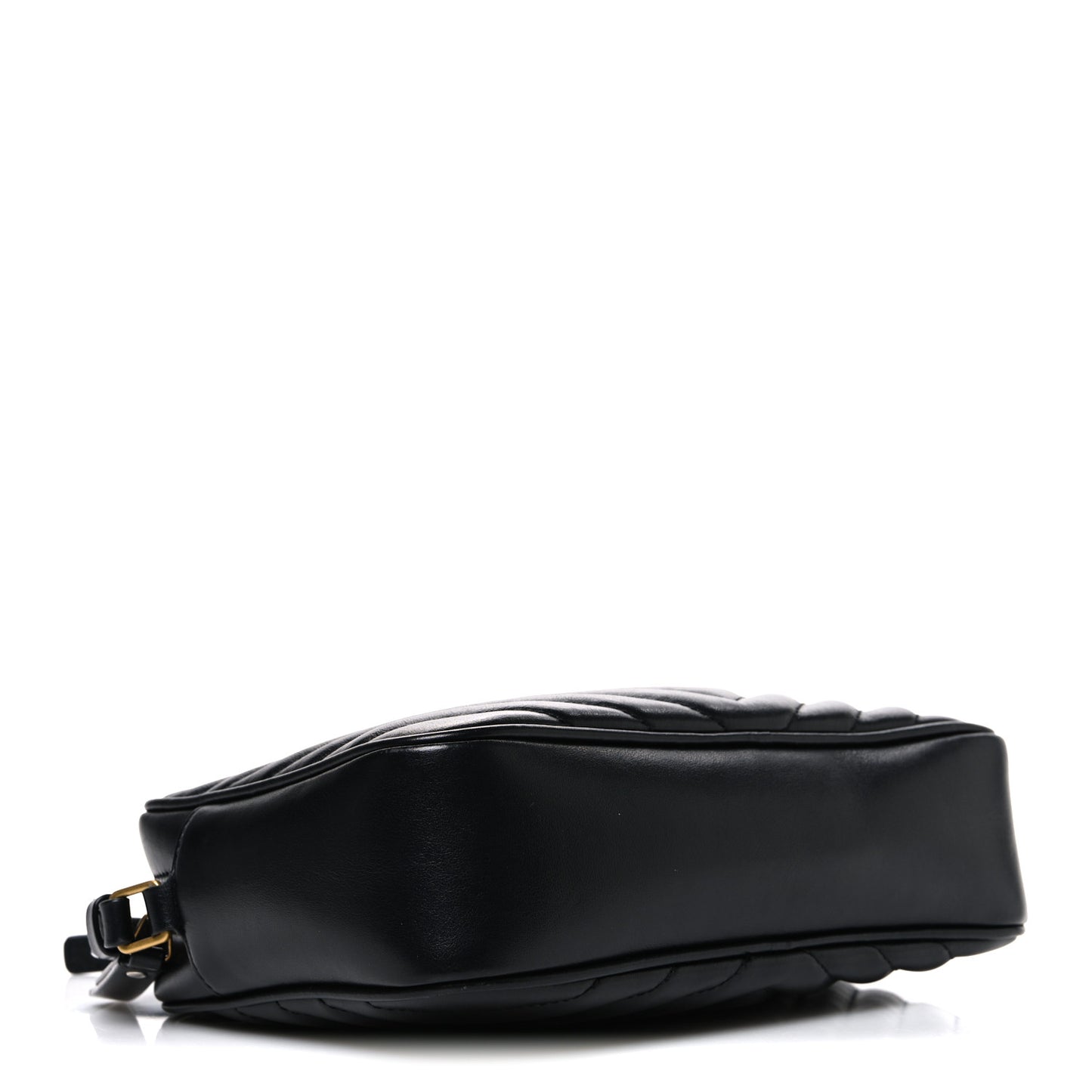 Calfskin Matelasse Monogram Lou Camera Bag Black