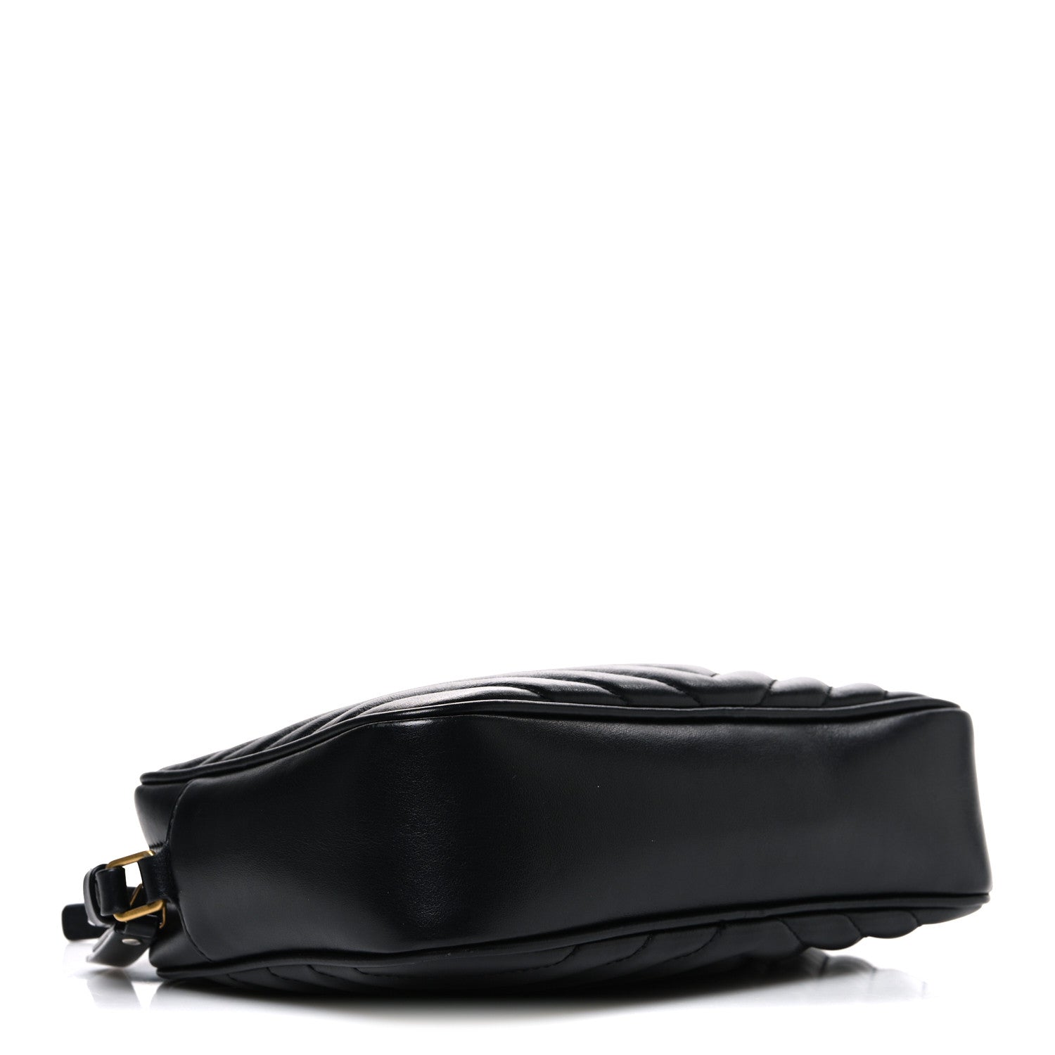 Saint Laurent Calfskin Matelasse Monogram Lou Camera Bag Black 3 of 9