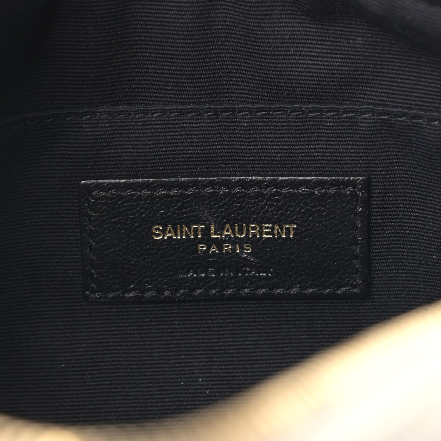 Calfskin Matelasse Monogram Lou Camera Bag Crema Soft