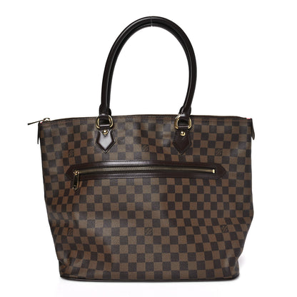 Louis Vuitton Damier Ebene Saleya GM 1 of 11