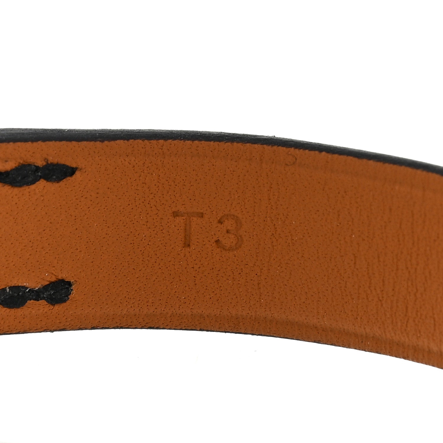 Hermes Epsom Night Bracelet T3 Black 6 of 7