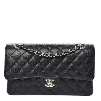 Chanel Caviar Quilted Medium Double Flap Black 1 of 11