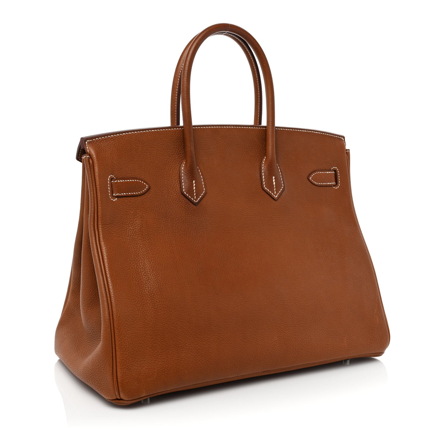 Natural Barenia Faubourg Birkin 35 Fauve