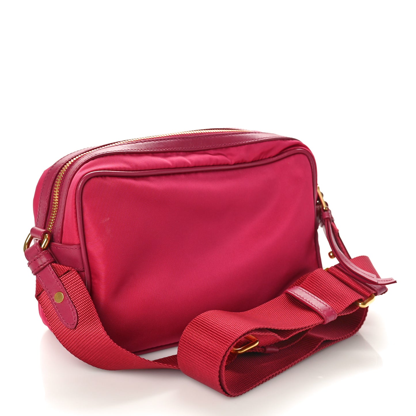 Tessuto Nylon Soft Calf Camera Bag Ibisco