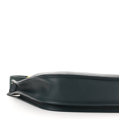 Hermes Taurillon Clemence Evelyne III PM Vert Cypress 8 of 10