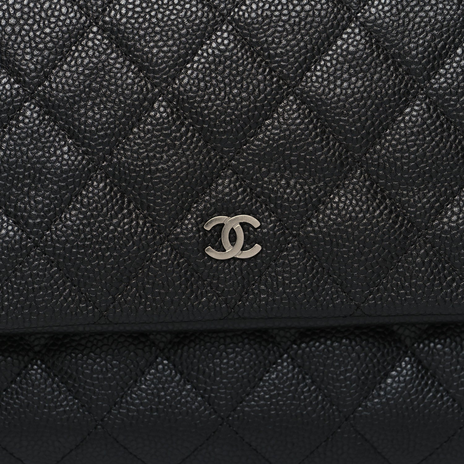 Chanel Caviar Quilted CC Beauty Clutch Black 9 of 11