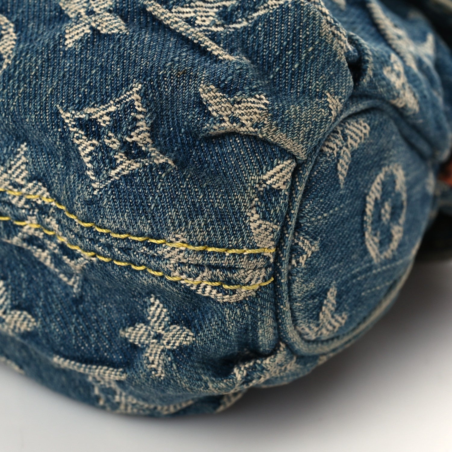 Louis Vuitton Monogram Denim Mini Pleaty Blue 9 of 9