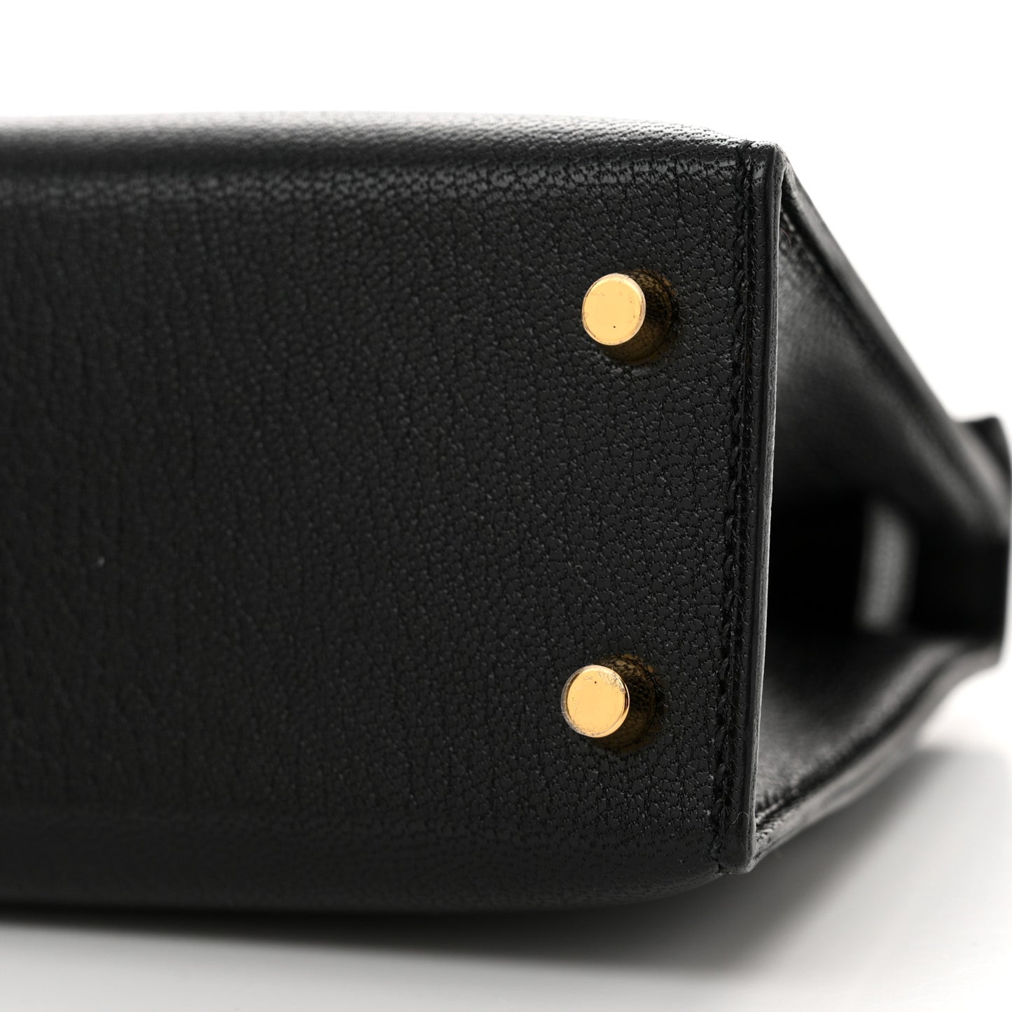 Chevre Chamkila Mini Kelly Sellier 20 Black