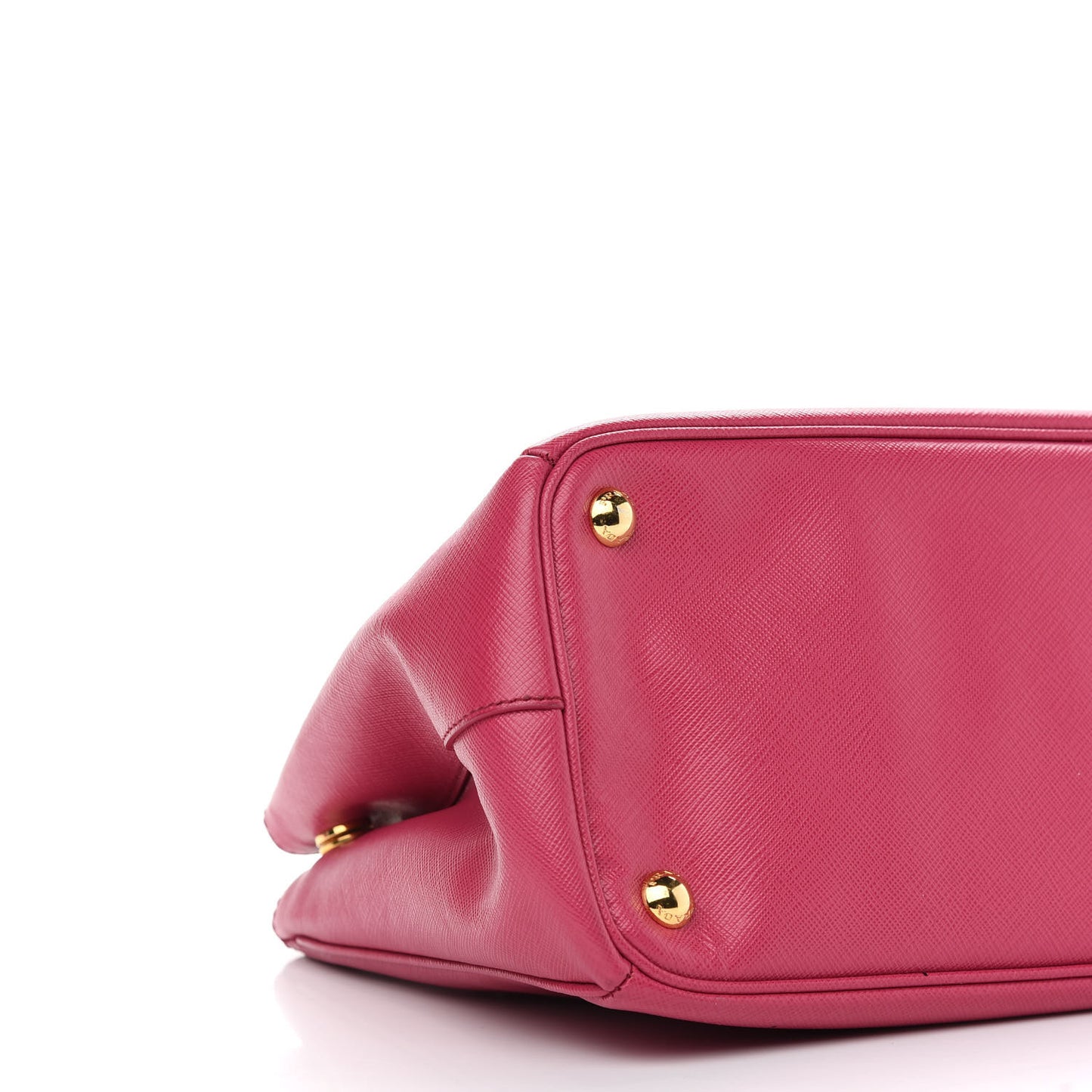 Saffiano Medium Galleria Double Zip Tote Fuxia