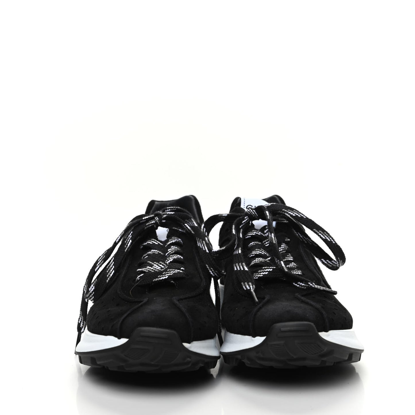 Suede Goatskin CC Sneakers 39 Black