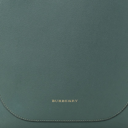 Burberry Grainy Calfskin Small Elmstone Hobo Eucalyptus Green 9 of 18