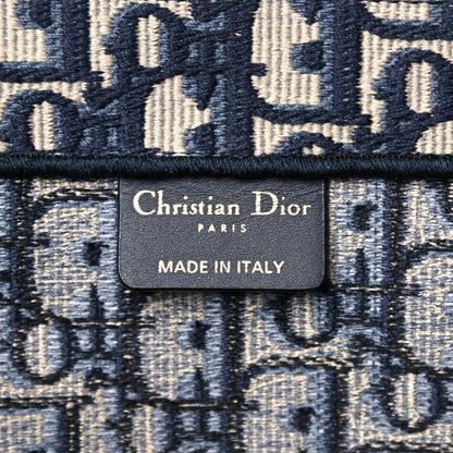 Christian Dior Oblique Book Tote Blue Multicolor 6 of 11