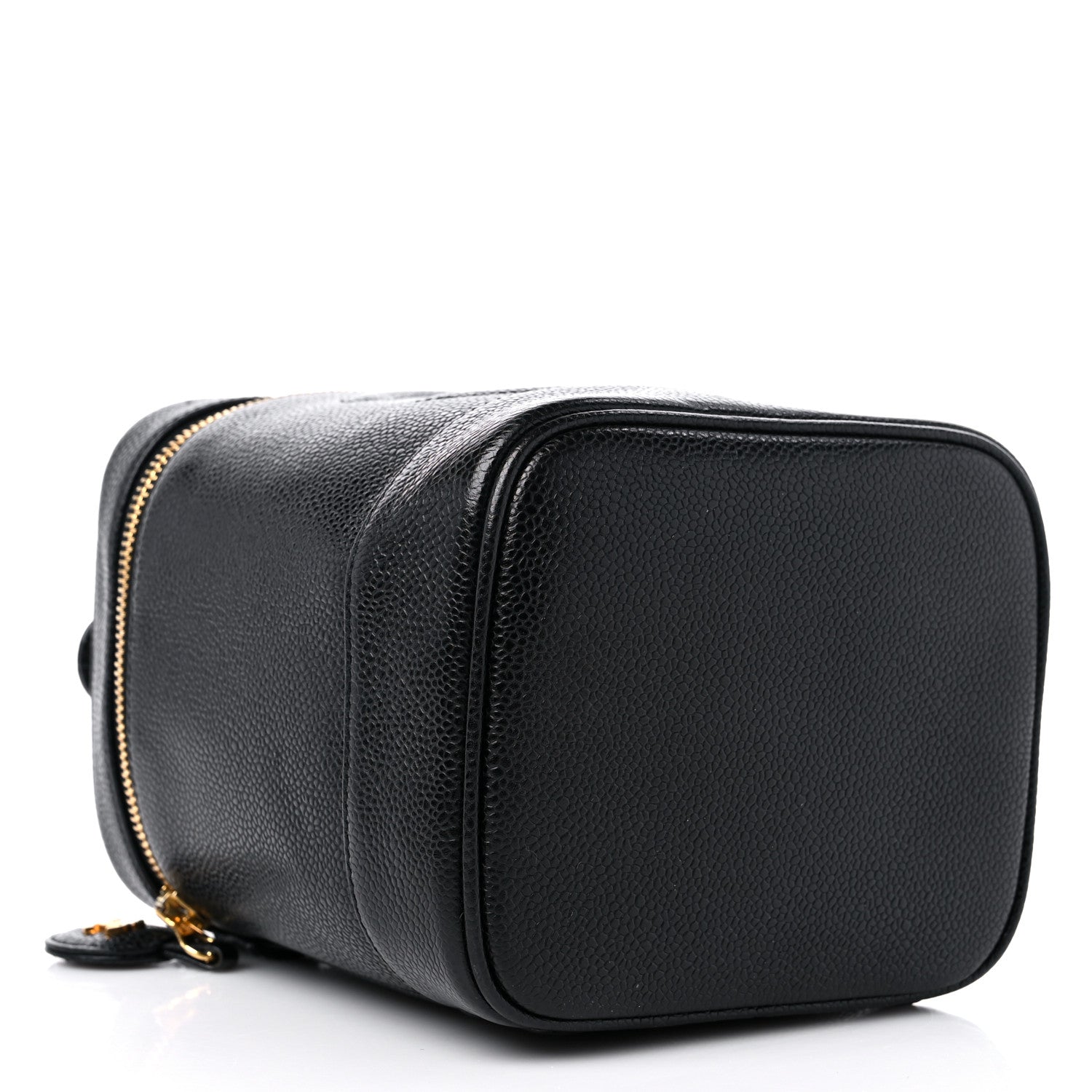 Chanel Caviar Vanity Cosmetic Case Black 4 of 13