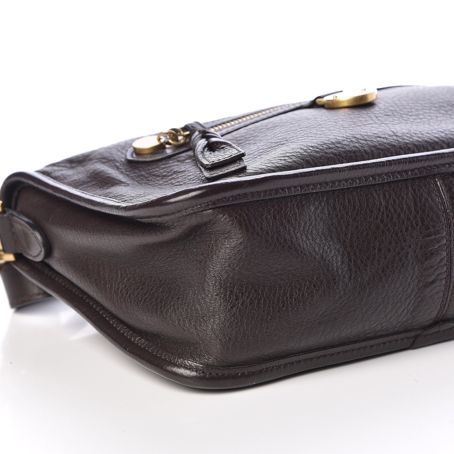 Calfskin Somerset Shoulder Bag Brown