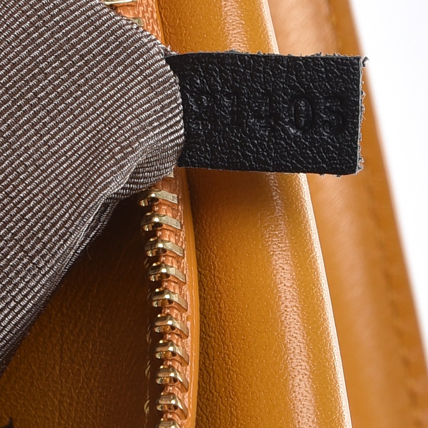 Calfskin Trilogy Bowling Bag Jaune