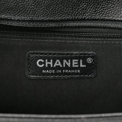 Chanel Caviar Quilted New Medium Boy Flap Black 5 of 12