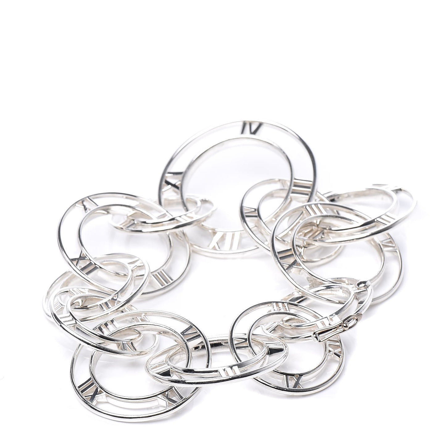 Sterling Silver Atlas Link Bracelet