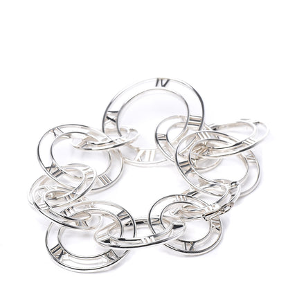 Tiffany Sterling Silver Atlas Link Bracelet 3 of 6