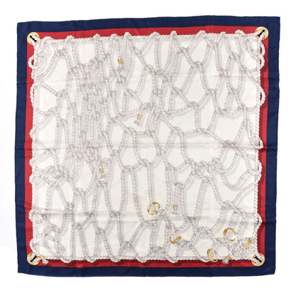 Gucci Silk Ropes Square Scarf Multicolor 1 of 3