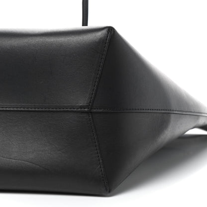 Mansur Gavriel Vegetable Tanned Calfskin Bucket Bag Black Flamma 6 of 11