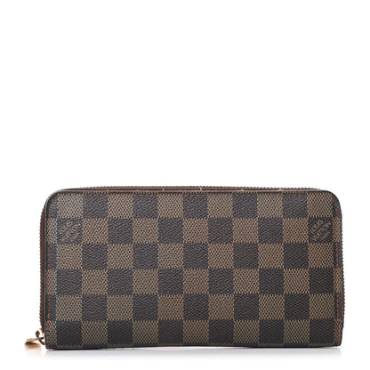 Louis Vuitton Damier Ebene Zippy Wallet 1 of 9