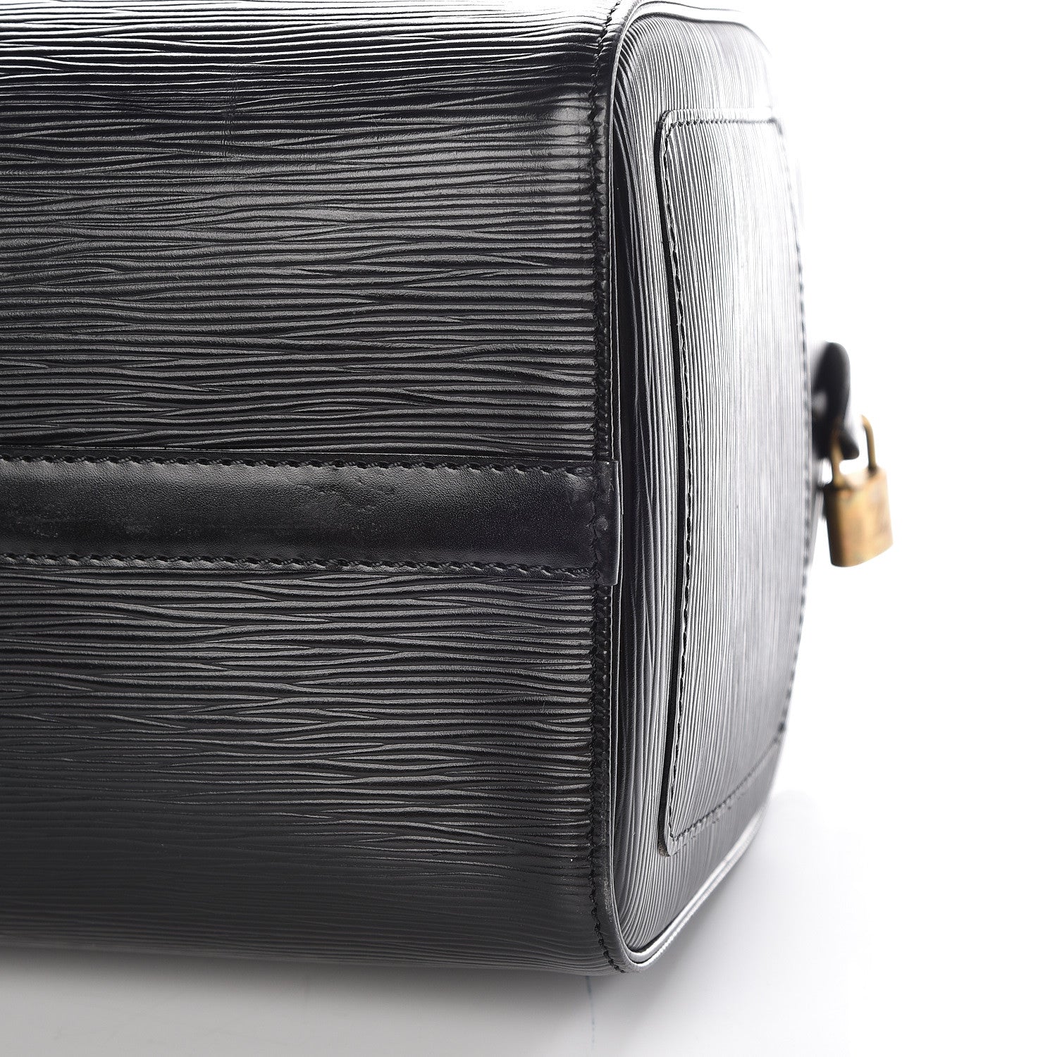 Louis Vuitton Epi Speedy 30 Black 6 of 13