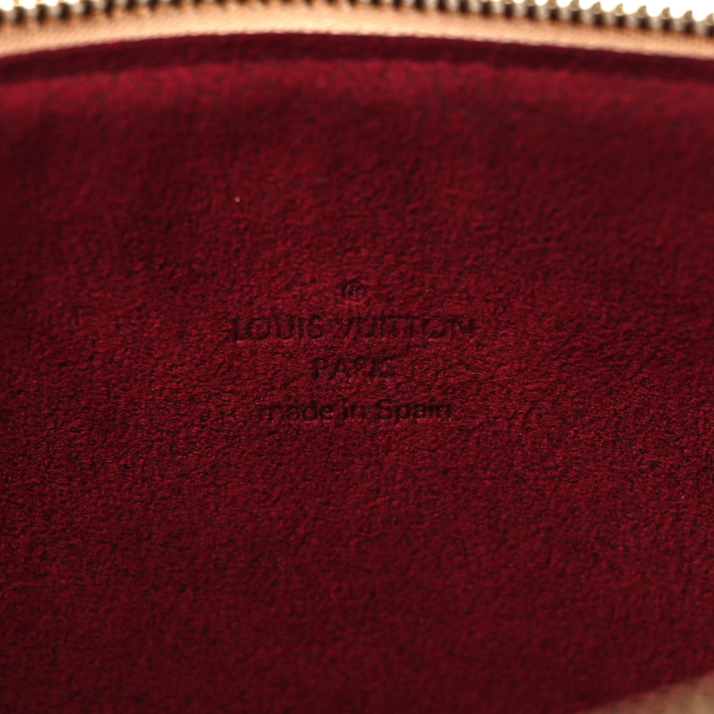 Monogram Multicolor Pochette Accessories White